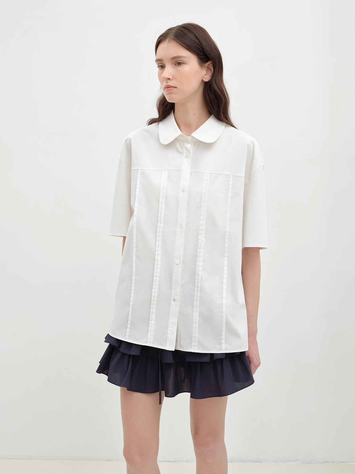 Camisa de algodón de manga corta "Sea Salt & Sugar"