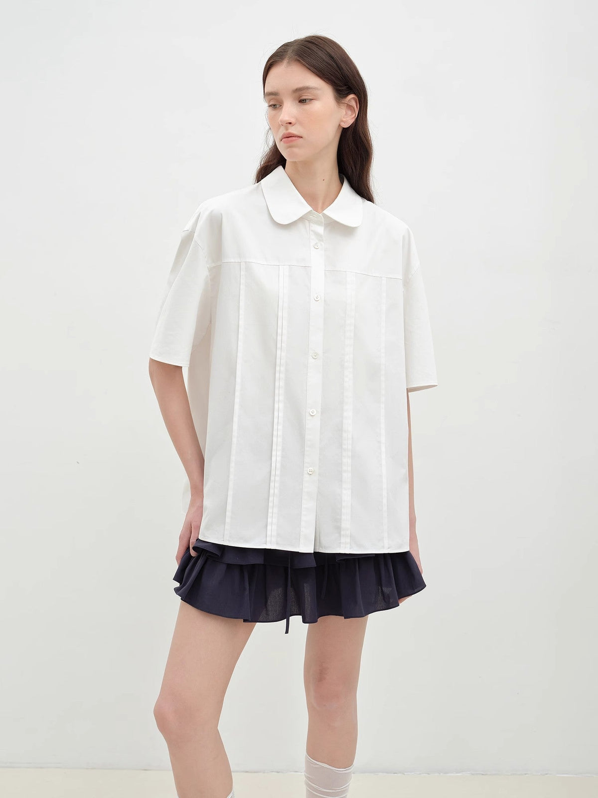 Camisa de algodón de manga corta "Sea Salt & Sugar"