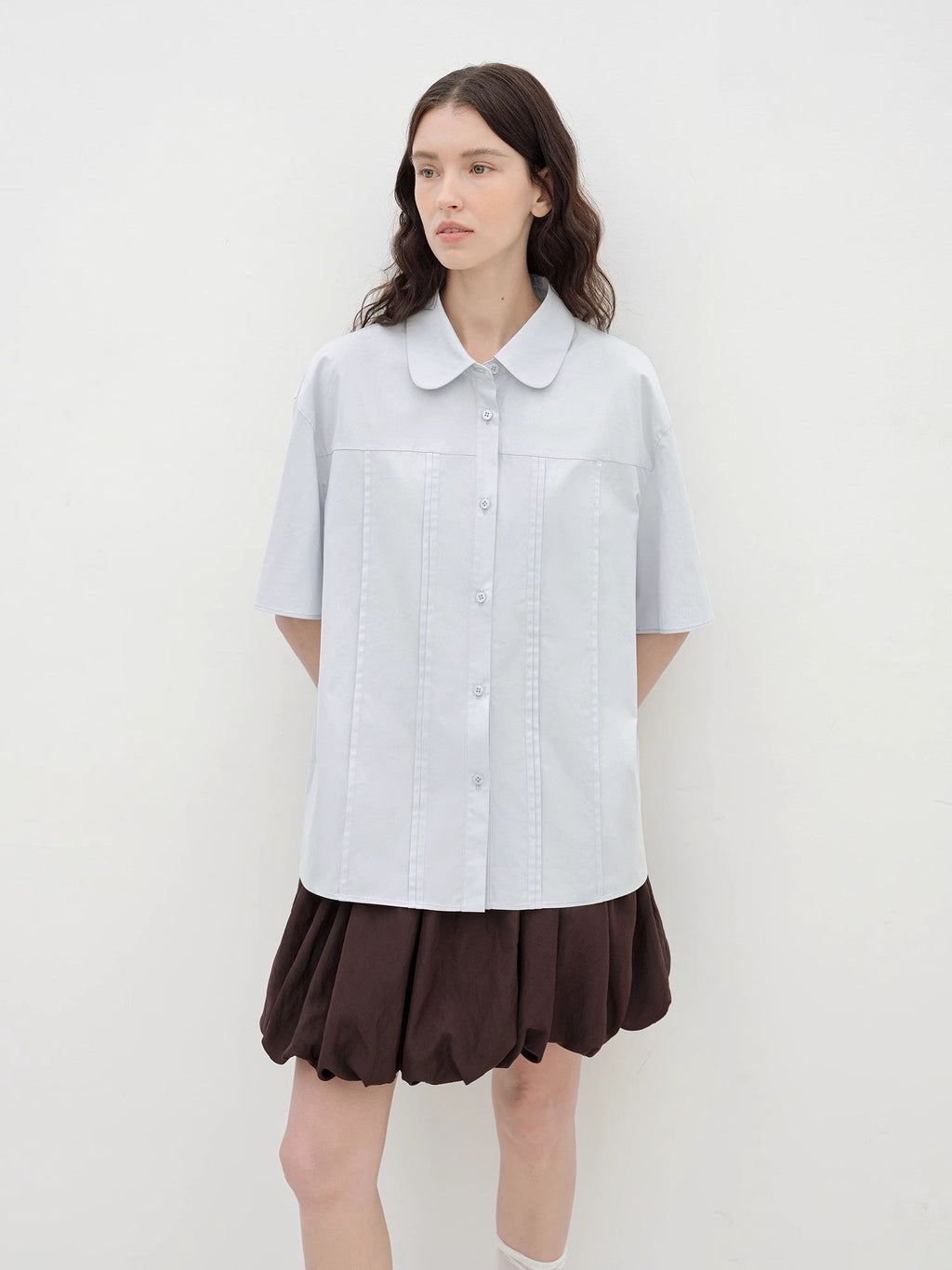 Camisa de algodón de manga corta "Sea Salt & Sugar"