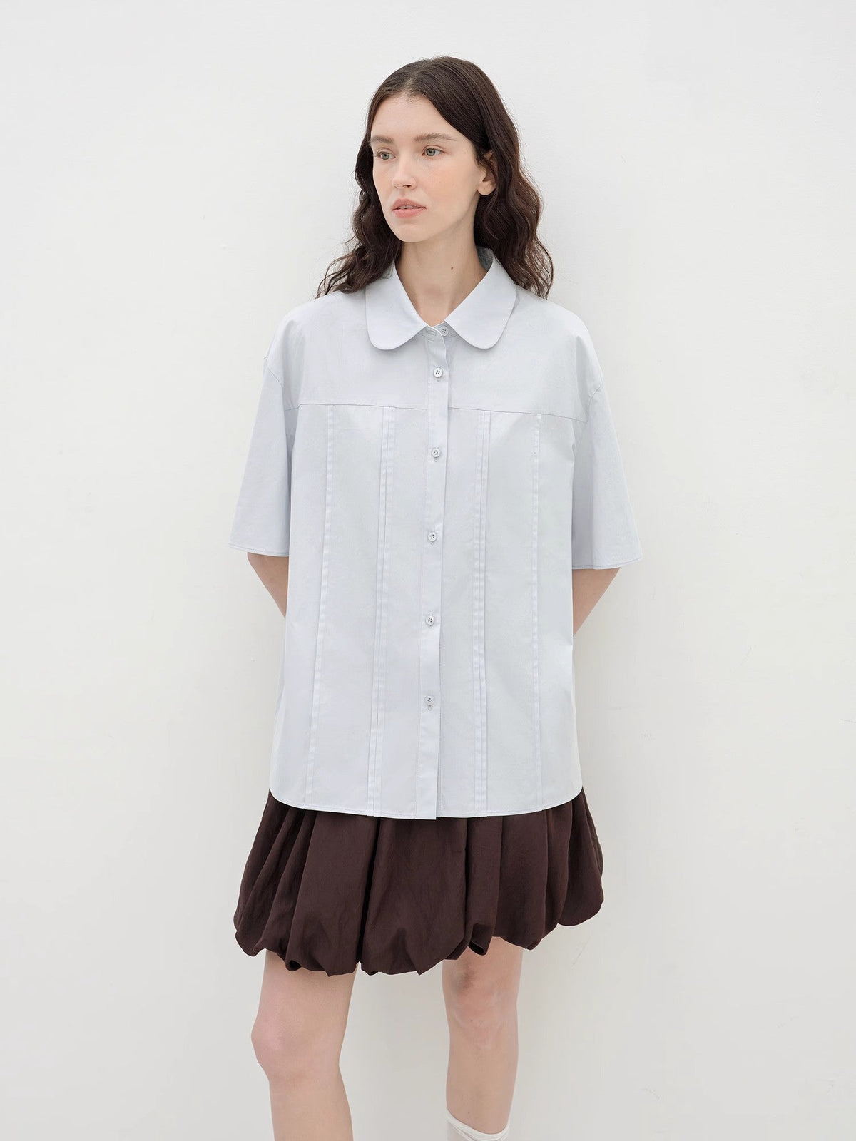 Camisa de algodón de manga corta "Sea Salt & Sugar"