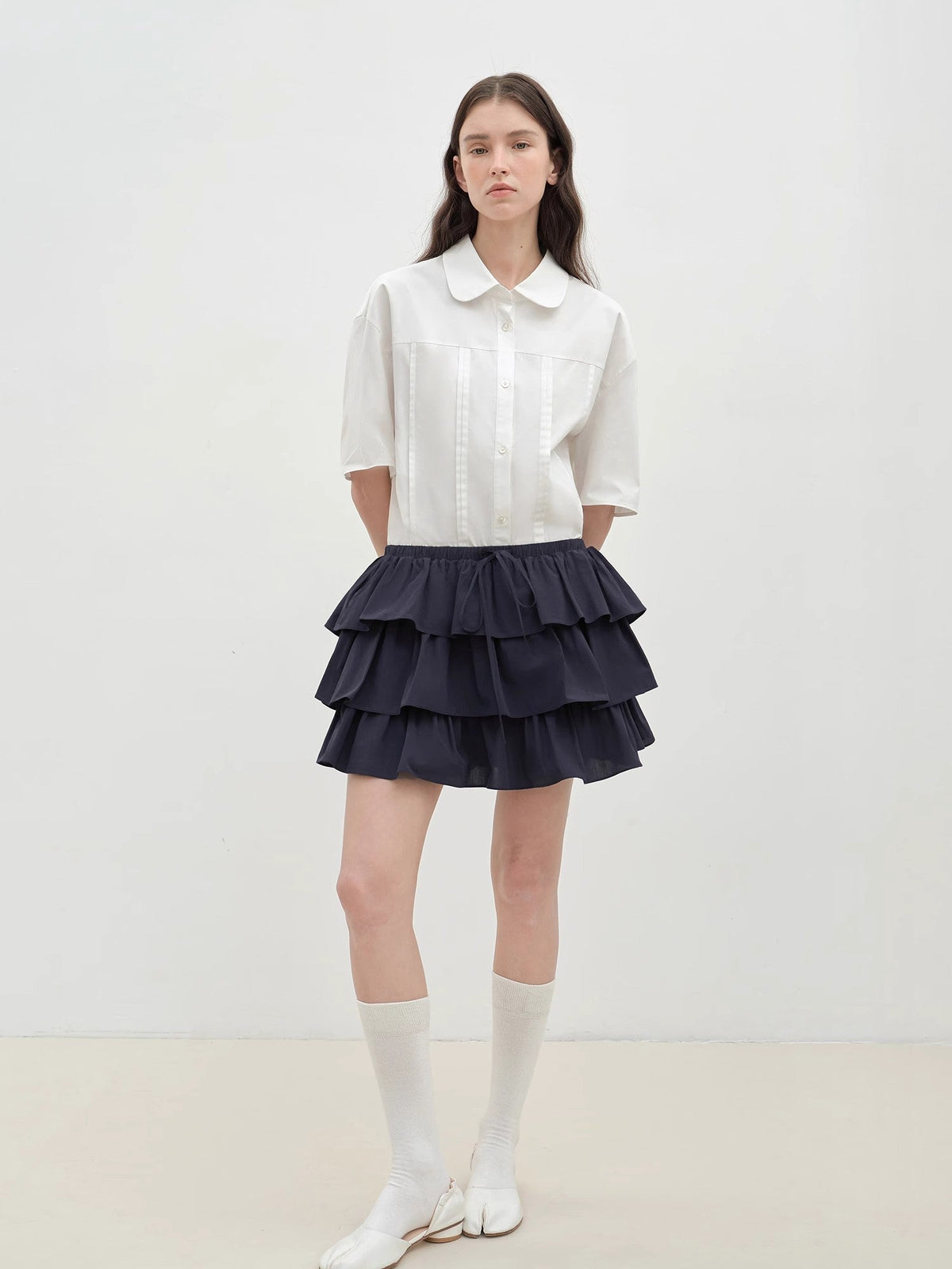 Camisa de algodón de manga corta "Sea Salt & Sugar"