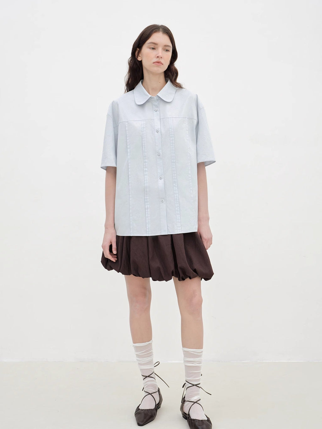 Camisa de algodón de manga corta "Sea Salt & Sugar"