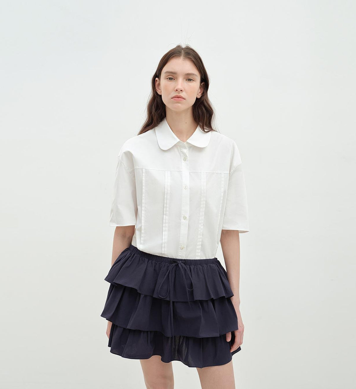 Camisa de algodón de manga corta "Sea Salt & Sugar"