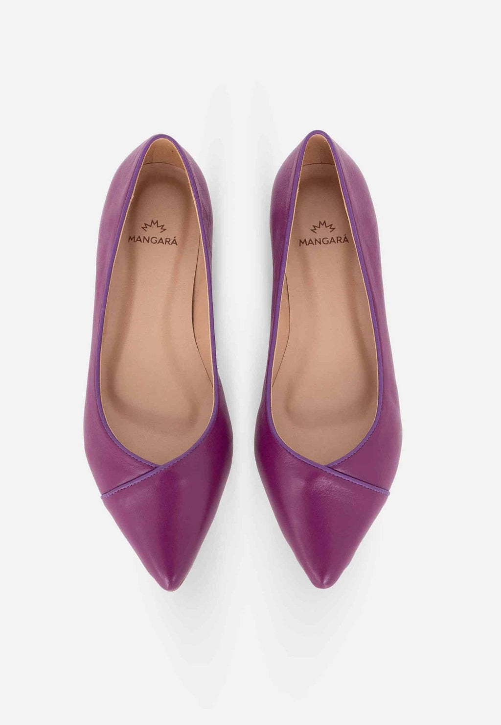 Ariri Black Leather Ballerinas – Comfort Flat