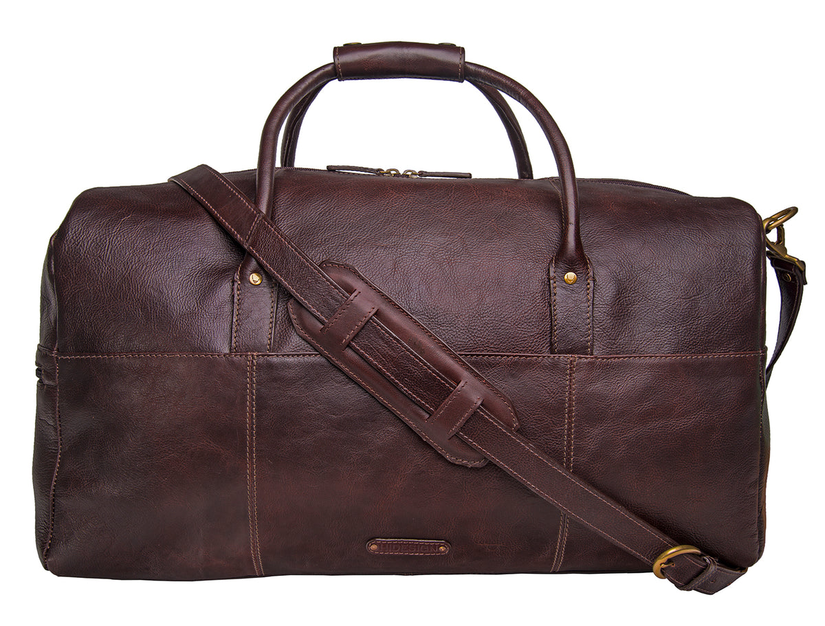 Bolsa de viaje tipo duffle para cabina de cuero Hidesign Charles