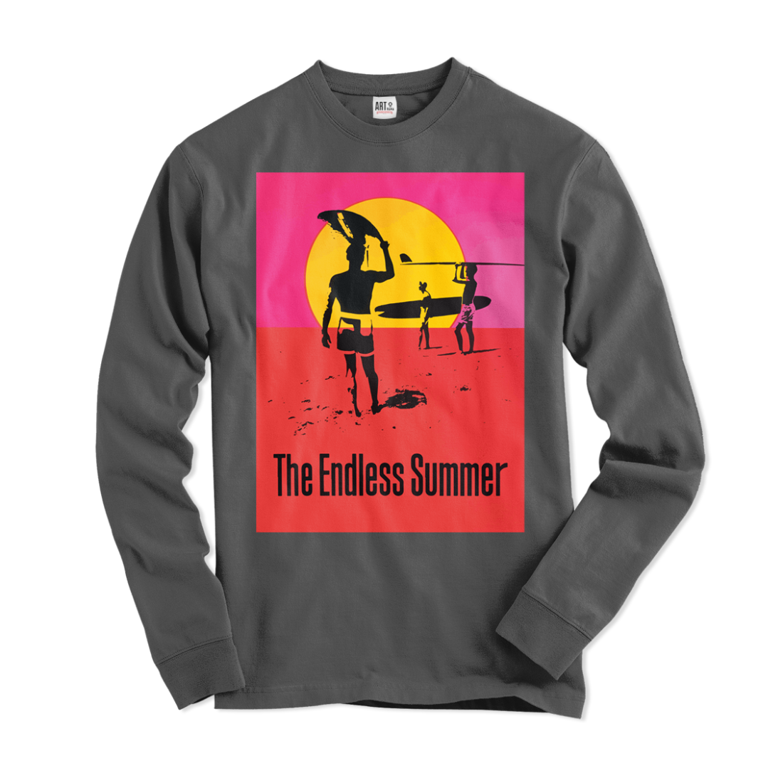 The Endless Summer 1966 Surf Documentary långärmad tröja