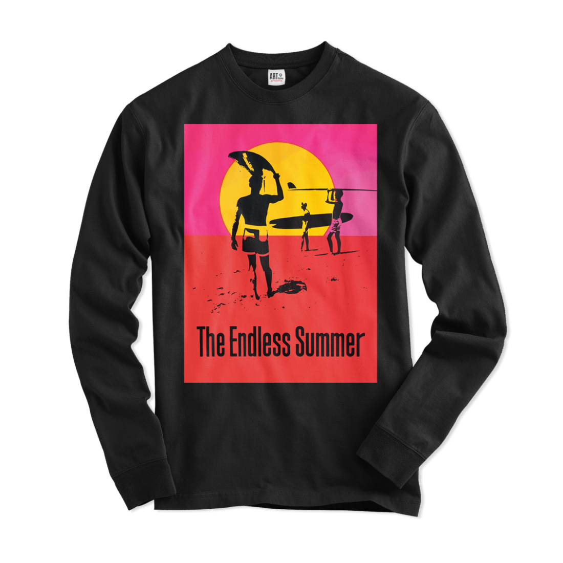 The Endless Summer 1966 Surf Documentary långärmad tröja