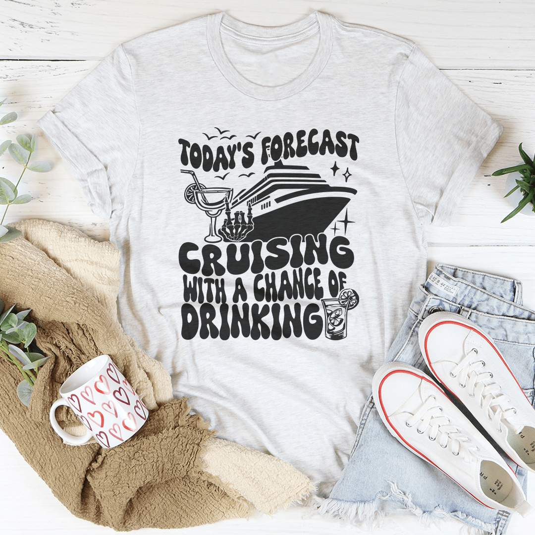 Dagens prognos: Kryssning med risk för dryckesintag-t-shirt