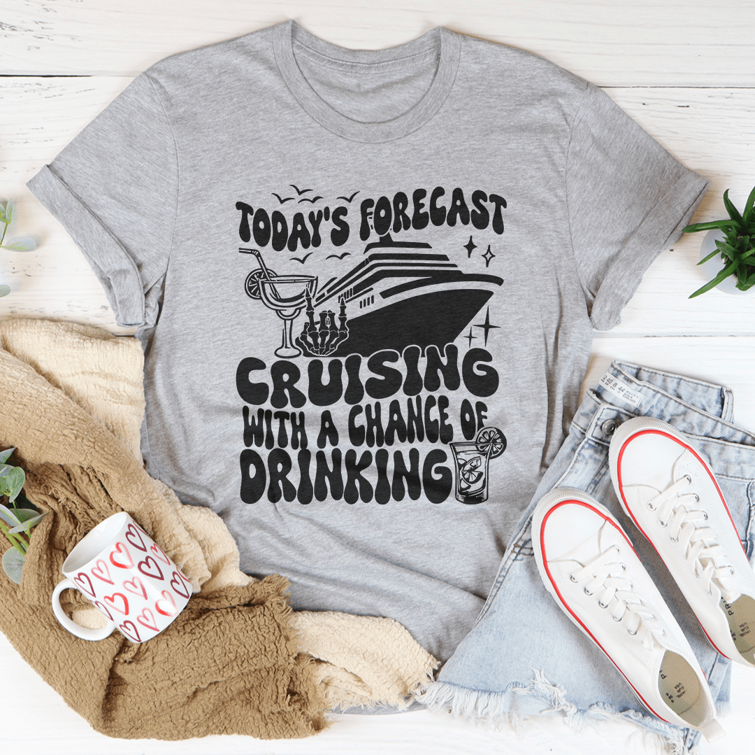 Dagens prognos: Kryssning med risk för dryckesintag-t-shirt
