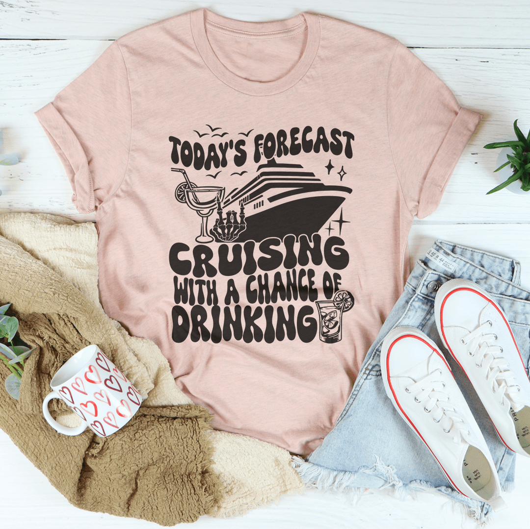 Dagens prognos: Kryssning med risk för dryckesintag-t-shirt