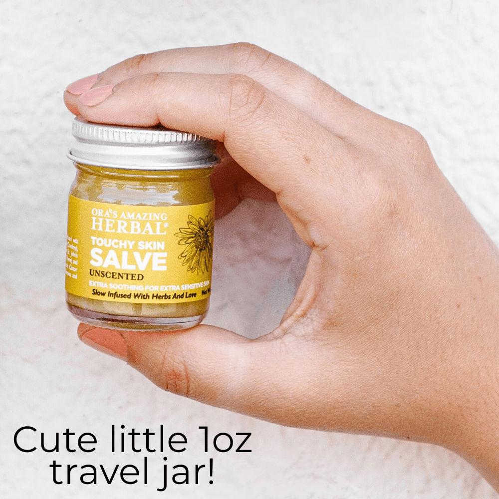 Touchy Skin Salve, Eczema Cream Ointment