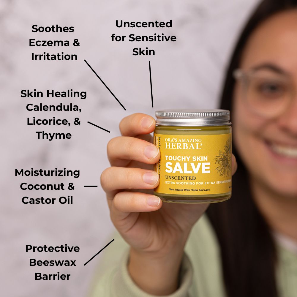 Touchy Skin Salve, eksemkräm salva