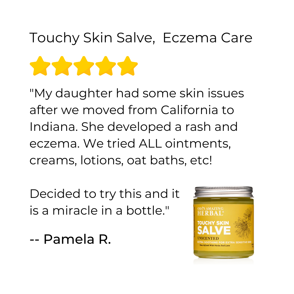 Touchy Skin Salve, eksemkräm salva