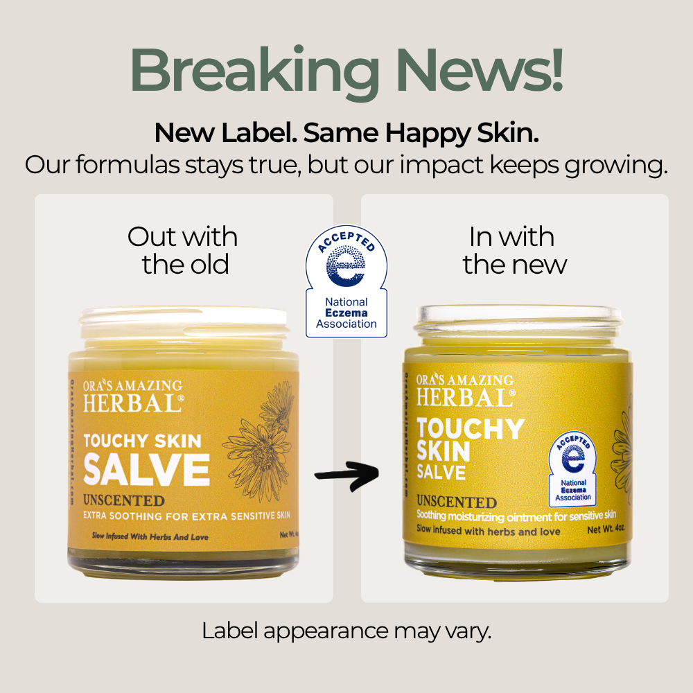 Touchy Skin Salve, eksemkräm salva