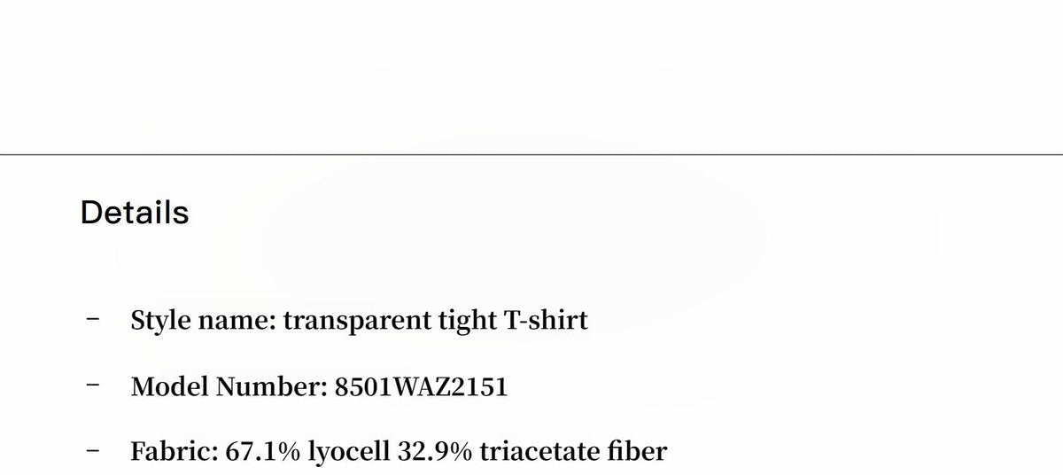 Transparentes Patchwork-Langarmshirt aus Acetat-Tencel-Mix, schmal geschnitten für Damen