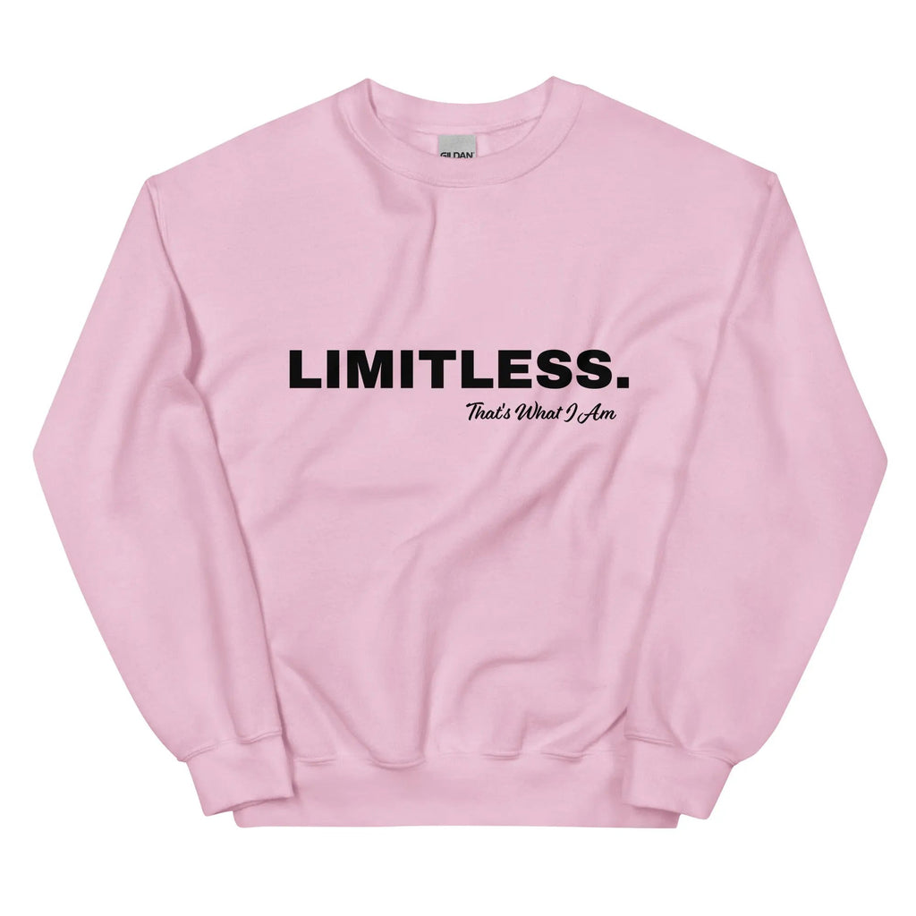 Sudadera unisex LIMITLESS