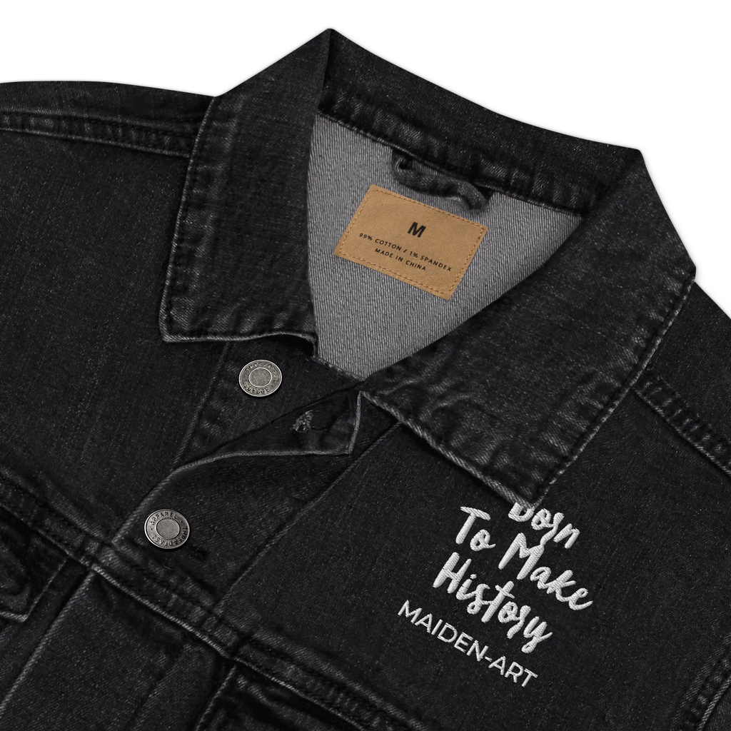 Denim Jacket the Rebel Girl in Me Will Never Die Unisex Denim Jacket