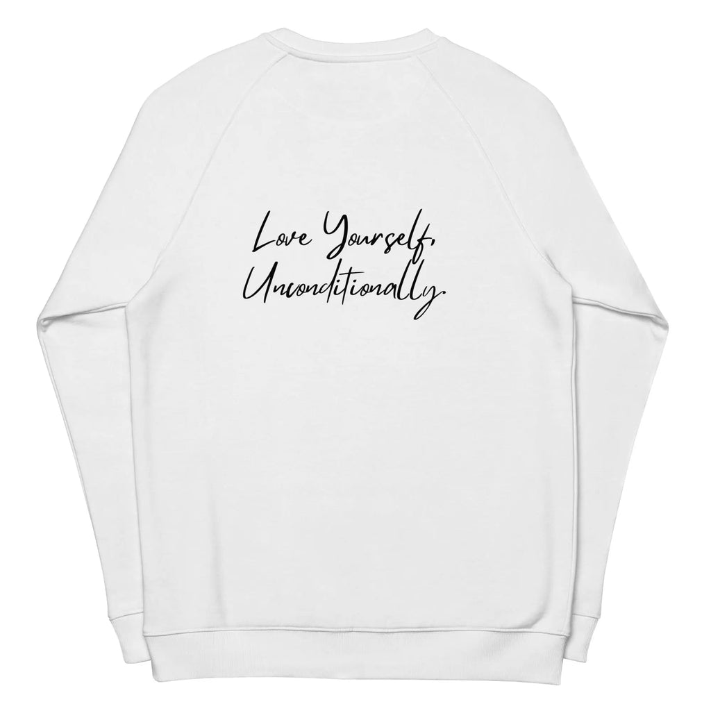 Sudadera orgánica SELF LOVE Sudadera raglán orgánica unisex