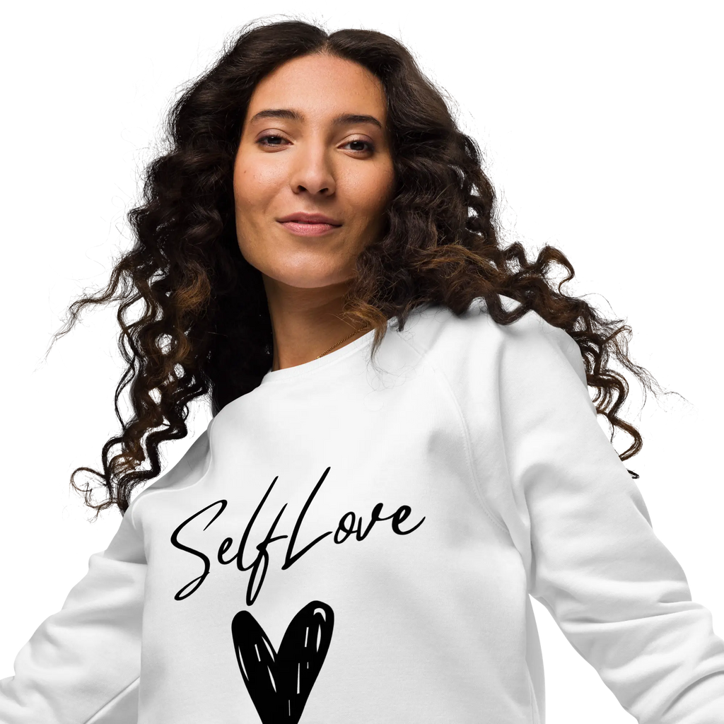 Sudadera orgánica SELF LOVE Sudadera raglán orgánica unisex