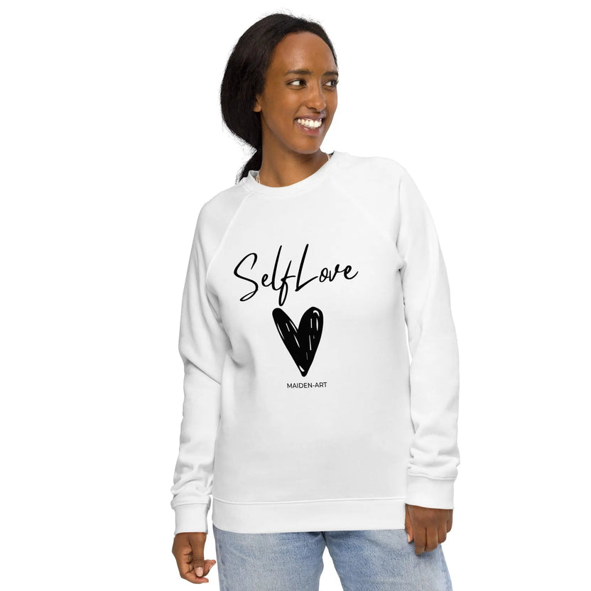 Bluza organiczna SELF LOVE Unisex organiczna bluza raglanowa