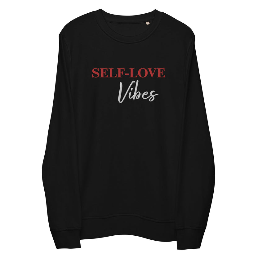 Bluza z bawełny organicznej - Bluza "Self Love" – Ekologiczna bawełna organiczna - HAFT
