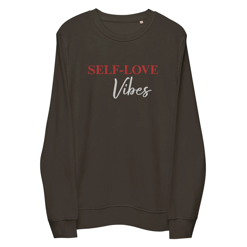 Bluza z bawełny organicznej - Bluza "Self Love" – Ekologiczna bawełna organiczna - HAFT
