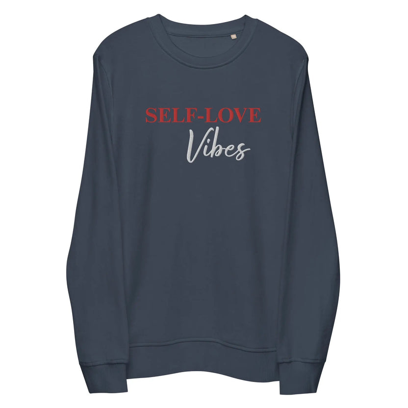 Bluza z bawełny organicznej - Bluza Self Love – Ekologiczna bawełna organiczna - HAFT