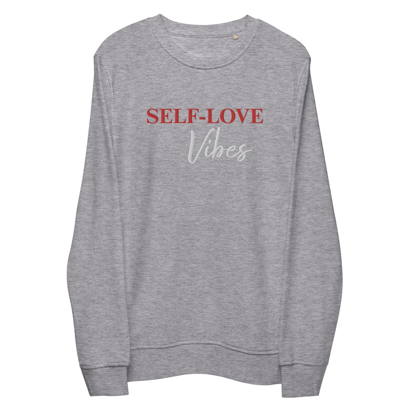 Bluza z bawełny organicznej - Bluza "Self Love" – Ekologiczna bawełna organiczna - HAFT