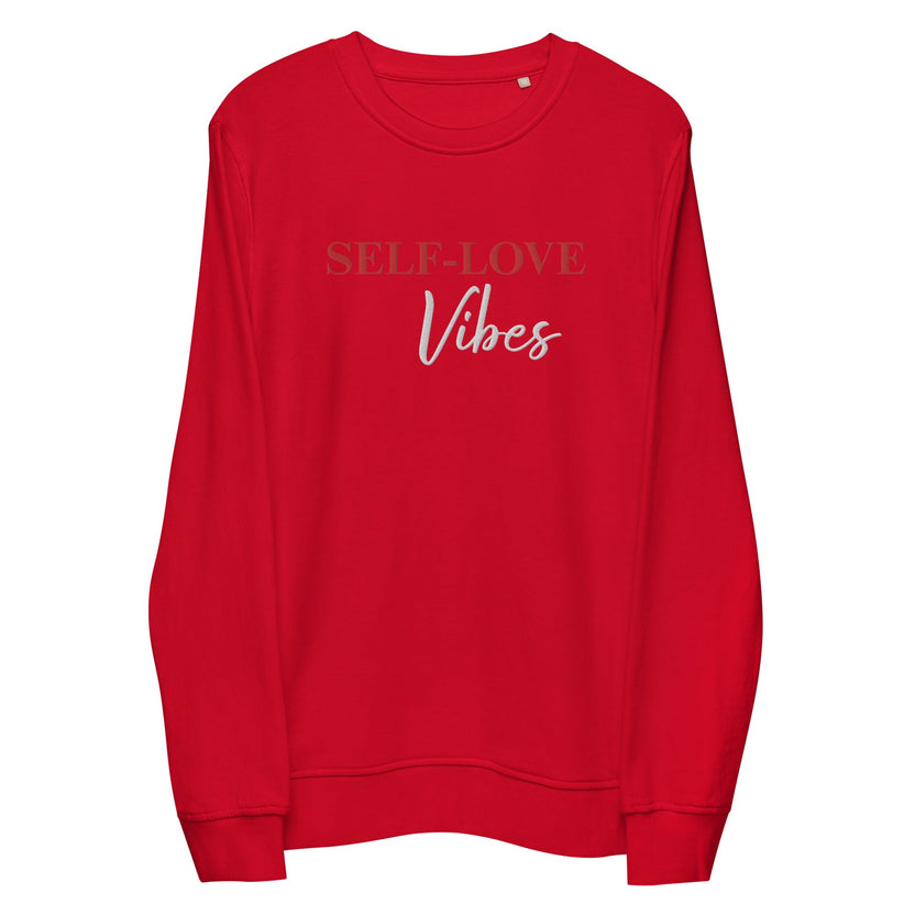 Bluza z bawełny organicznej - Bluza "Self Love" – Ekologiczna bawełna organiczna - HAFT