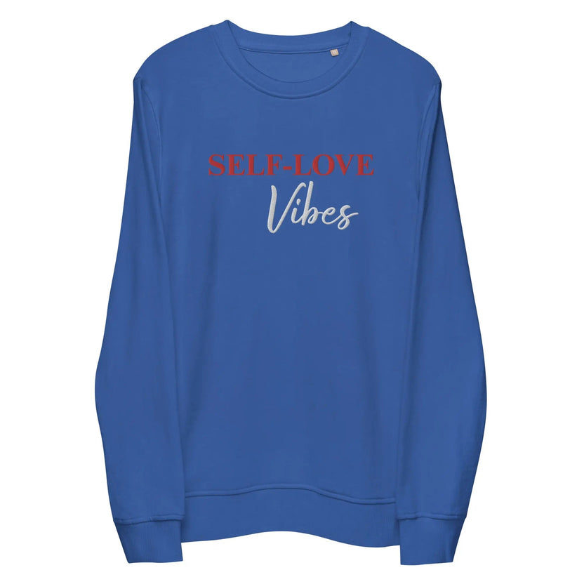 Bluza z bawełny organicznej - Bluza Self Love – Ekologiczna bawełna organiczna - HAFT