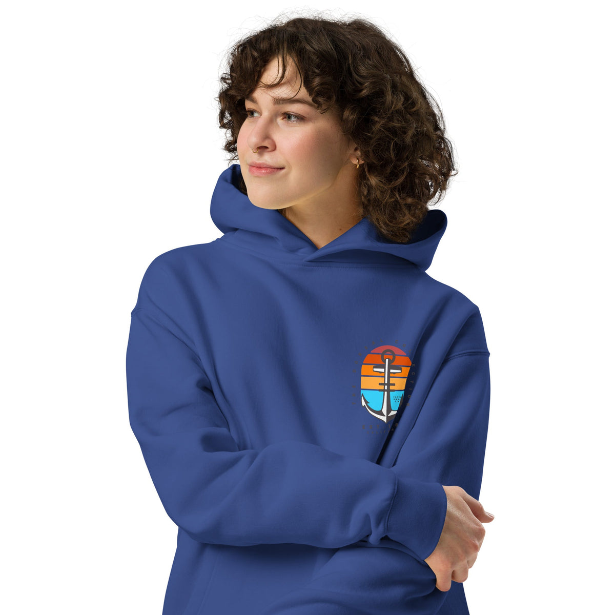 Sweat à capuche DORSAL Anchors Away anti-décoloration