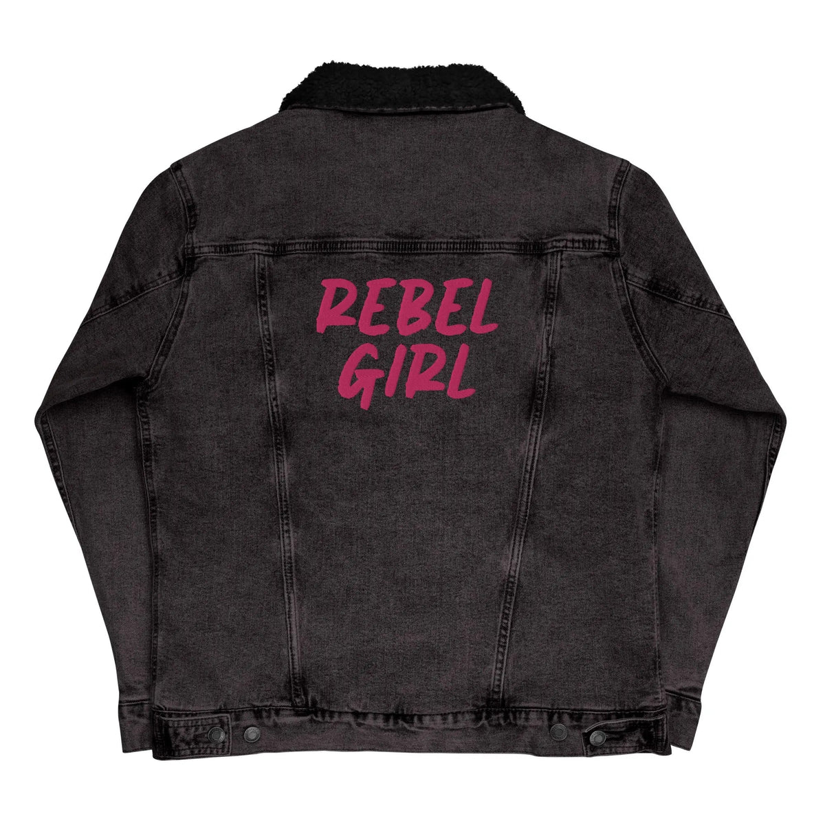 Kurtka dżinsowa z kożuszkiem REBEL GIRL