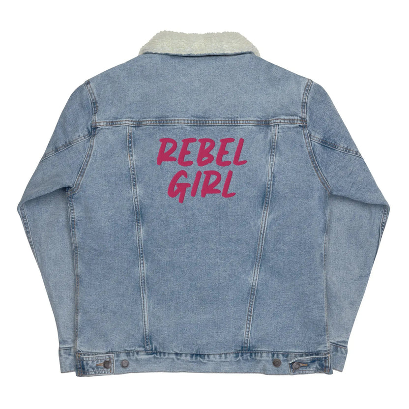 Kurtka dżinsowa z kożuszkiem REBEL GIRL
