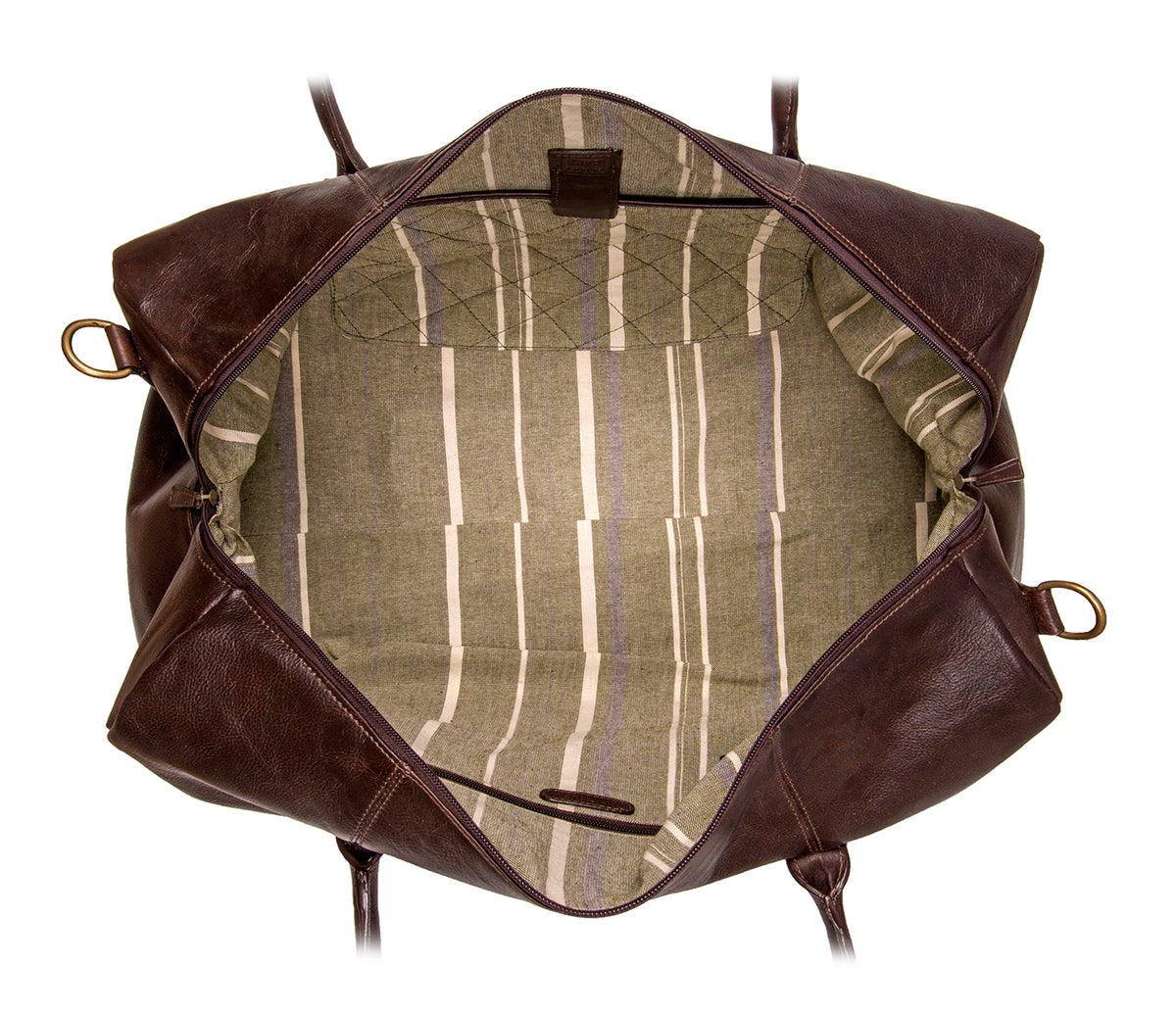 Bolsa de viaje tipo duffle para cabina de cuero Hidesign Charles
