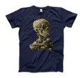 Van Gogh T-shirt med Skalle med brinnande cigarett 1886
