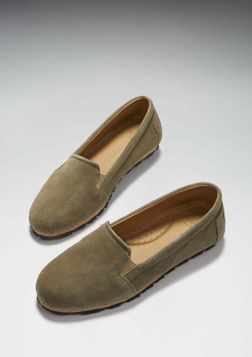 Women's Continental Espadrilles, Truffle Suede