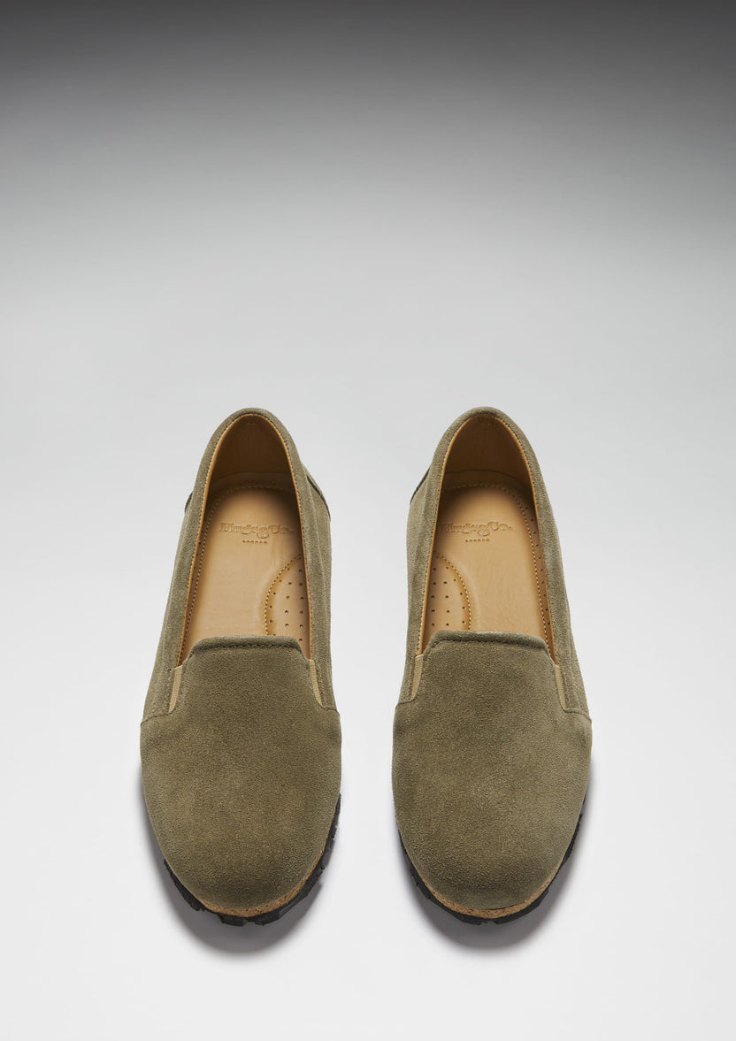 Women's Continental Espadrilles, Truffle Suede