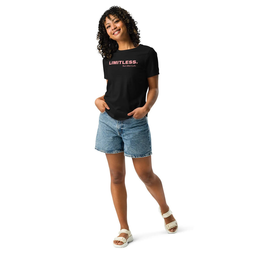 Koszula Relaxed Fit LIMITLESS Damski T-shirt o kroju relaxed