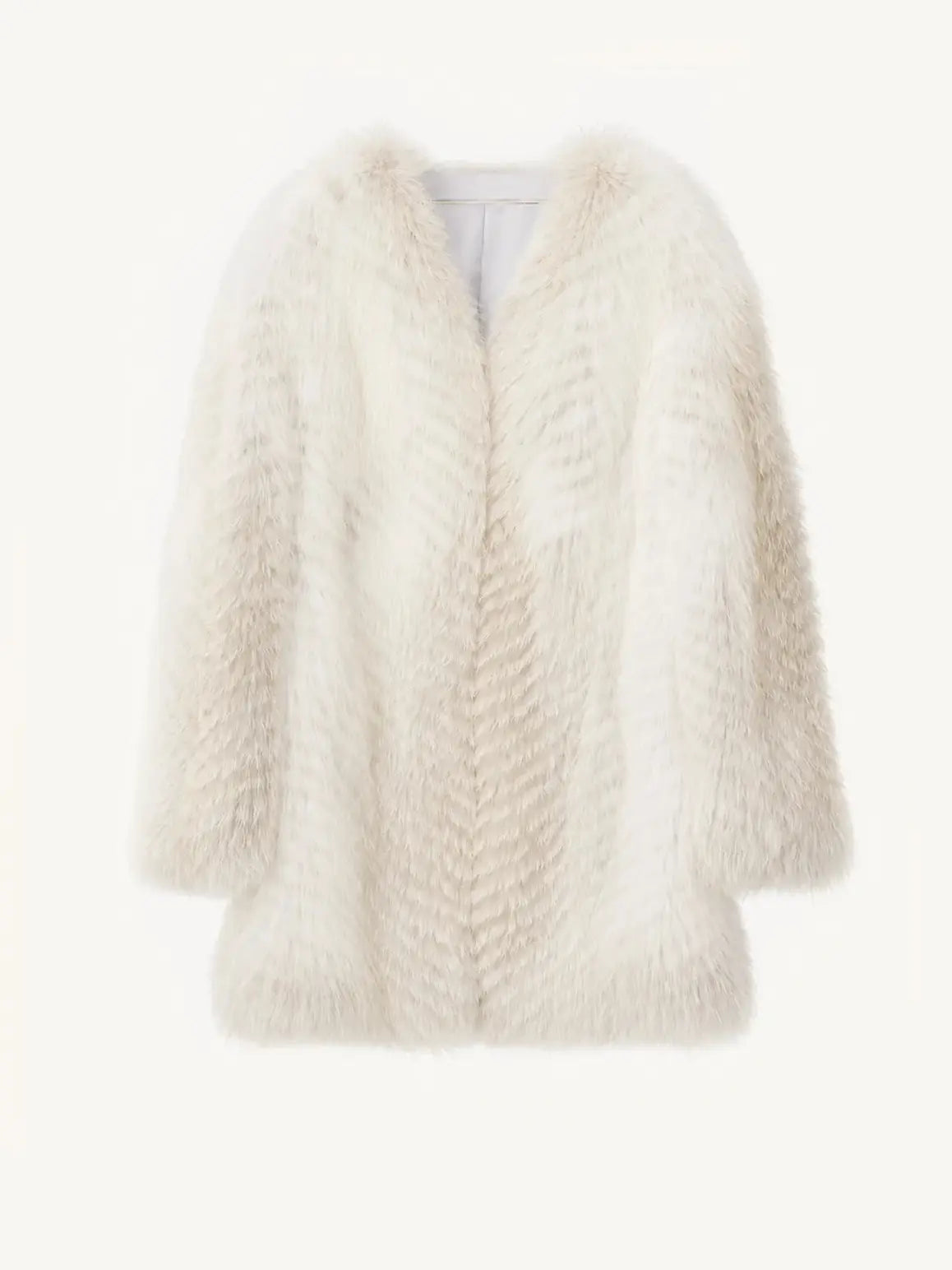 Yukino Dream Imported Colorful Fox Fur Coat From Finland